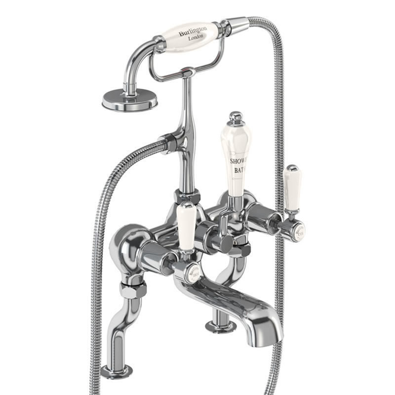 Kensington Medici bath shower mixer - deck mounted